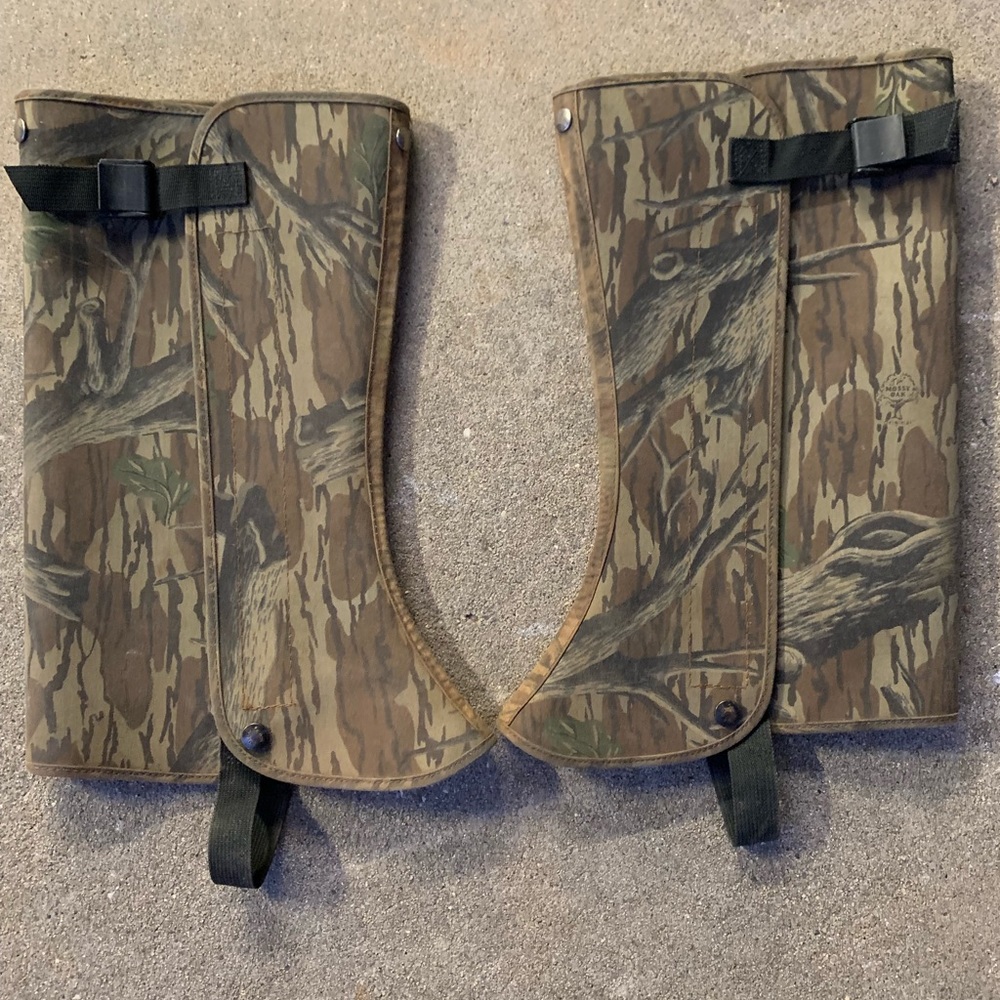 Camo snake gaiter leg wraps sz large